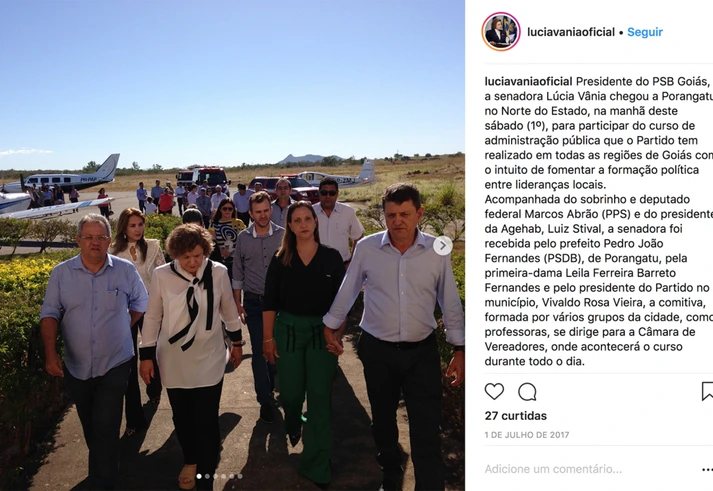 Família de políticos de Goiás opera ‘voos piratas’ – e parlamentares gastaram dinheiro público neles Família de políticos de Goiás opera ‘voos piratas’ – e parlamentares gastaram dinheiro público neles